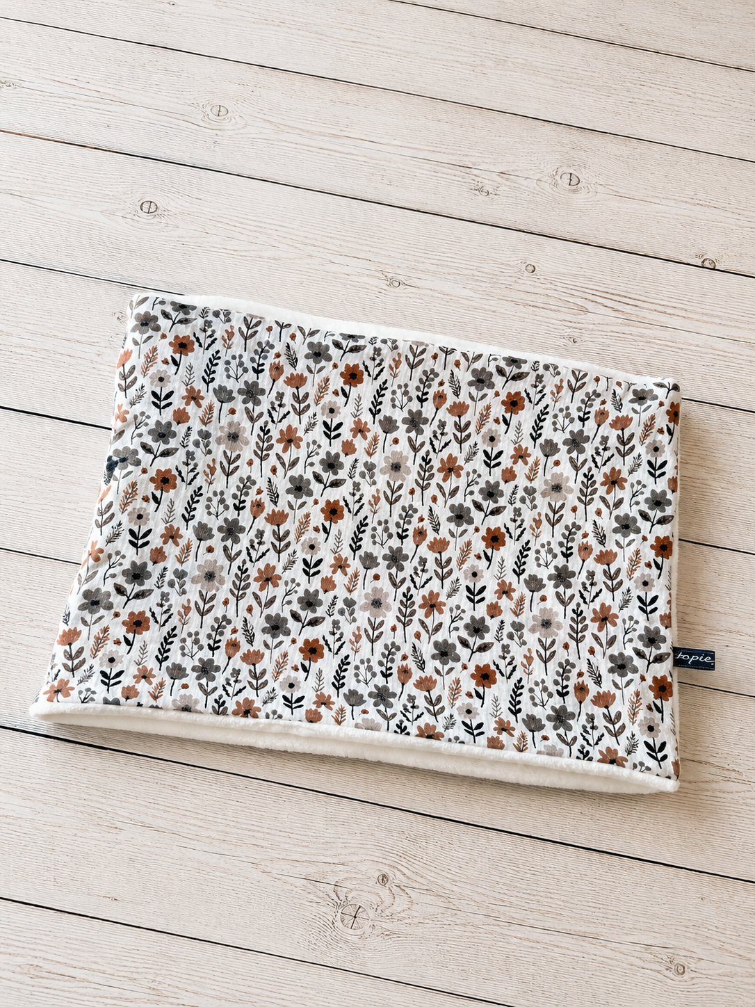 Cache-cou enfant et adulte – Snood chaud double gaze et tissu doudou – Image 16