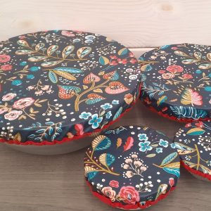 Lot de 4 Charlottes couvre plat