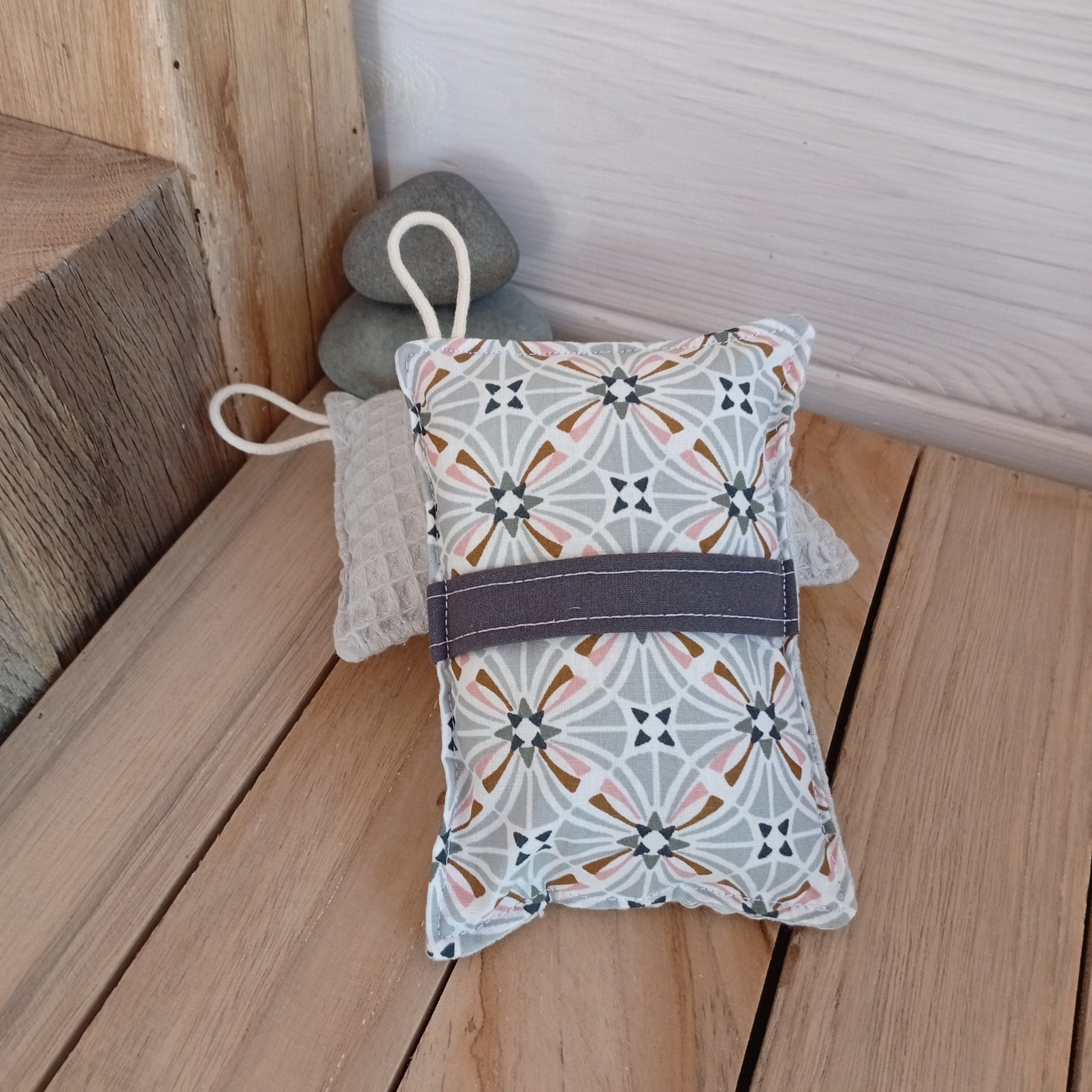 Éponge lavable et réutilisable en coton et nid d’abeille – alternative zéro déchet pour cuisine et maison – Image 13