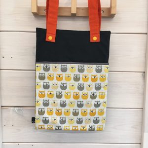 Range Pyjama,Doudou ou Vide Poche de Lit pour en Enfant en coton imprimé,idée cadeau naissance