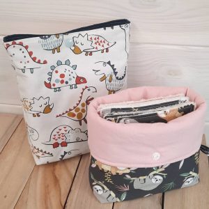Lingette Lavable pour enfant et sa trousse de rangement