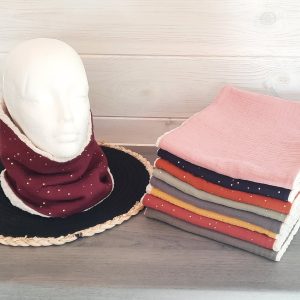 Snood, Cache cou pour enfant en double gaze de coton