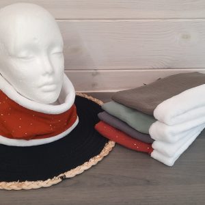 Snood, Cache cou pour enfant en double gaze de coton