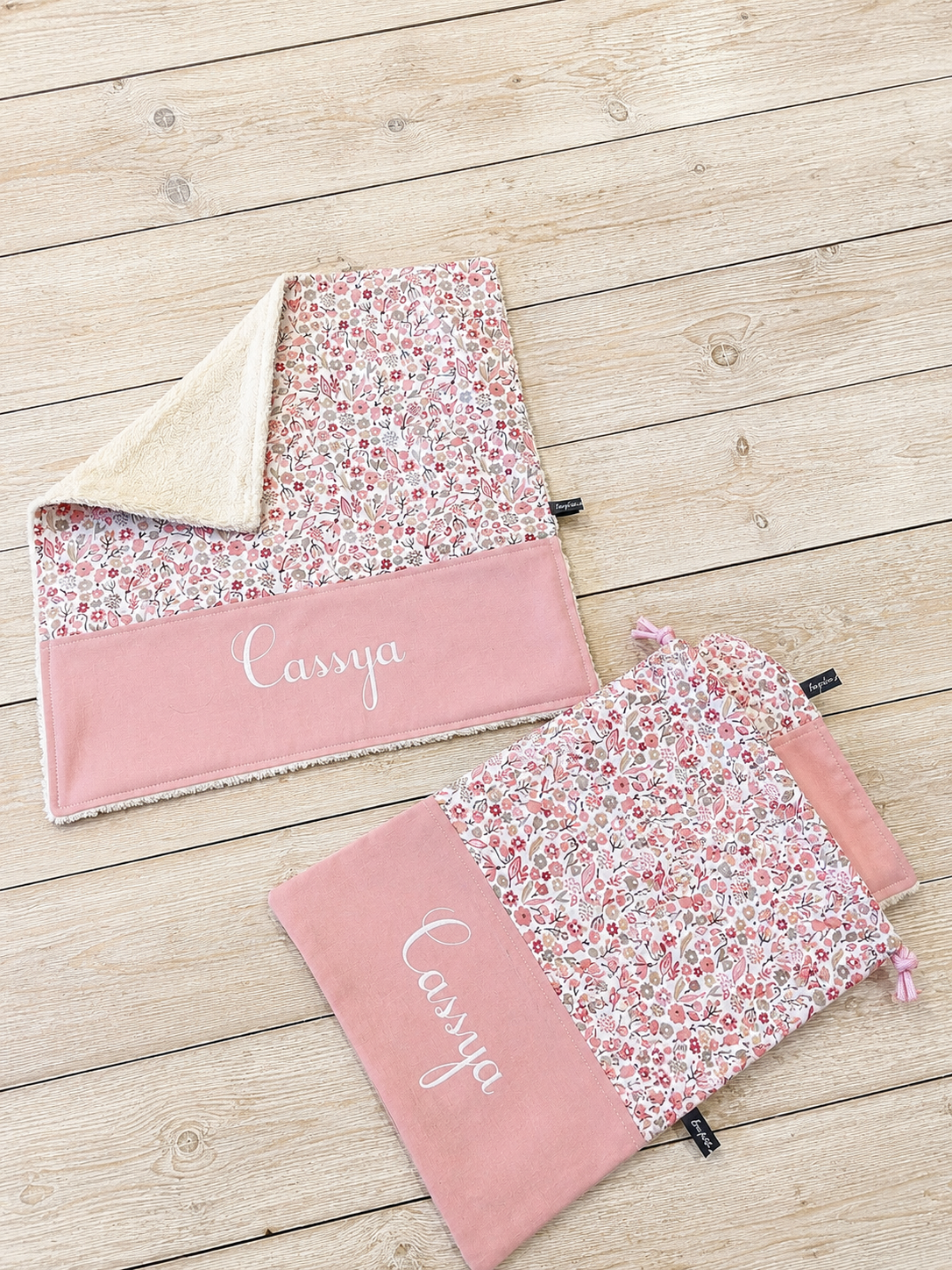Serviette de cantine personnalisée avec prénom – Image 5