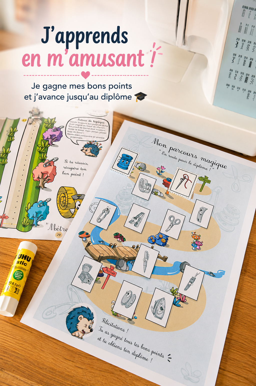 Livre couture enfant dès 8 ans – Apprendre à coudre à la machine – Image 4