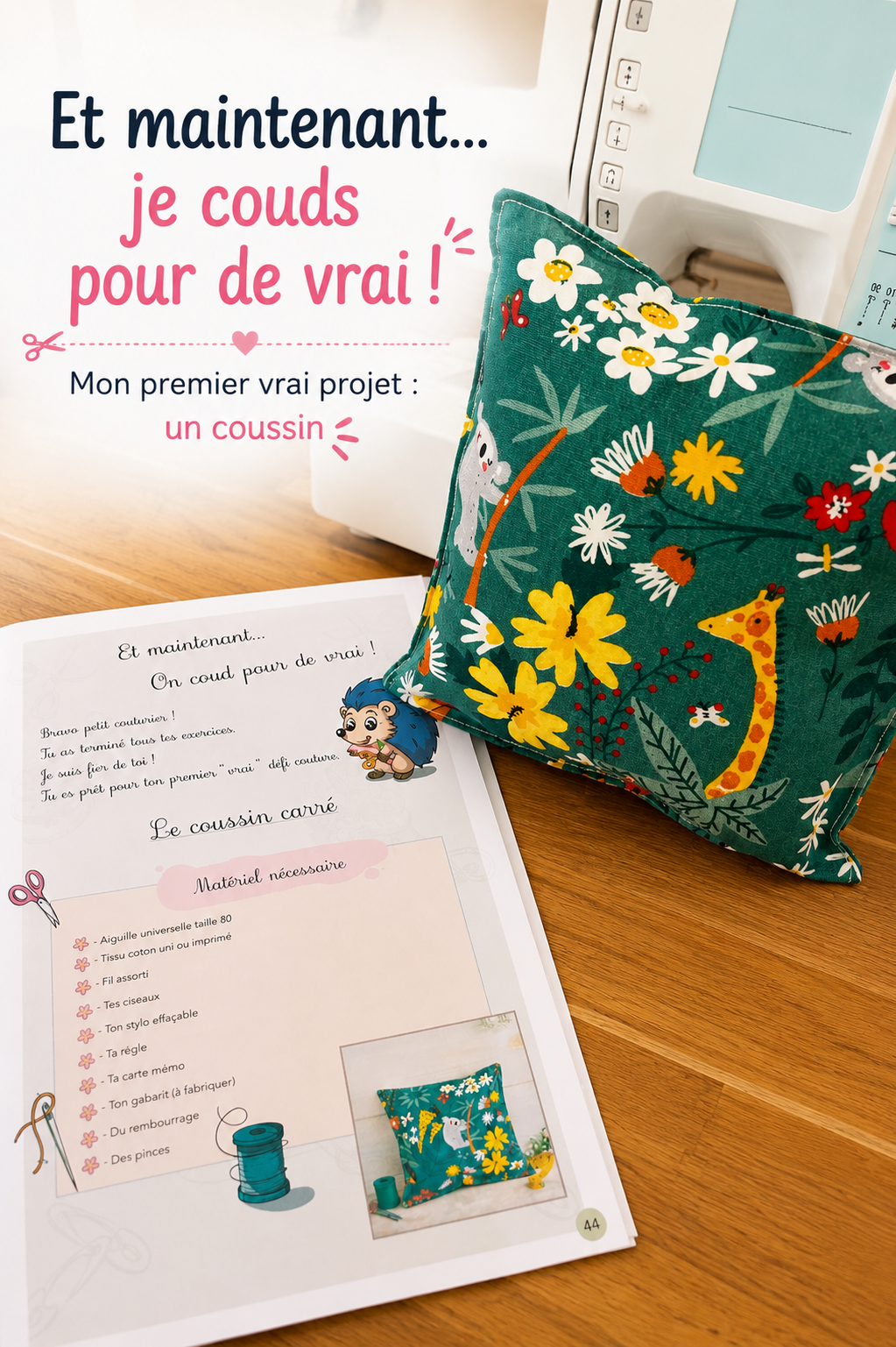 Livre couture enfant dès 8 ans – Apprendre à coudre à la machine – Image 5