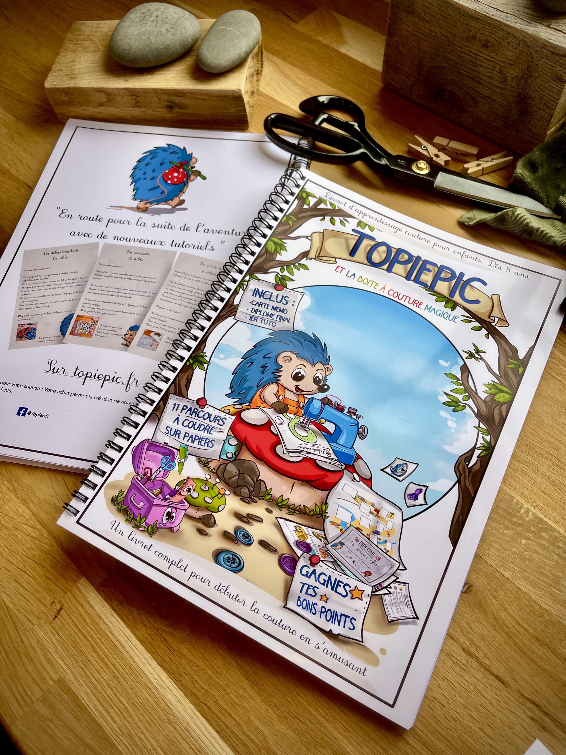 Livre couture enfant dès 8 ans – Apprendre à coudre à la machine