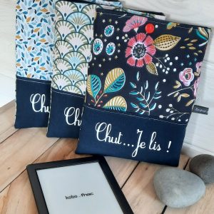 Pochette liseuse 6 et 7 pouces "Chut...je lis !"
