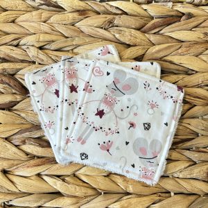 Lingettes Lavables et Réutilisable