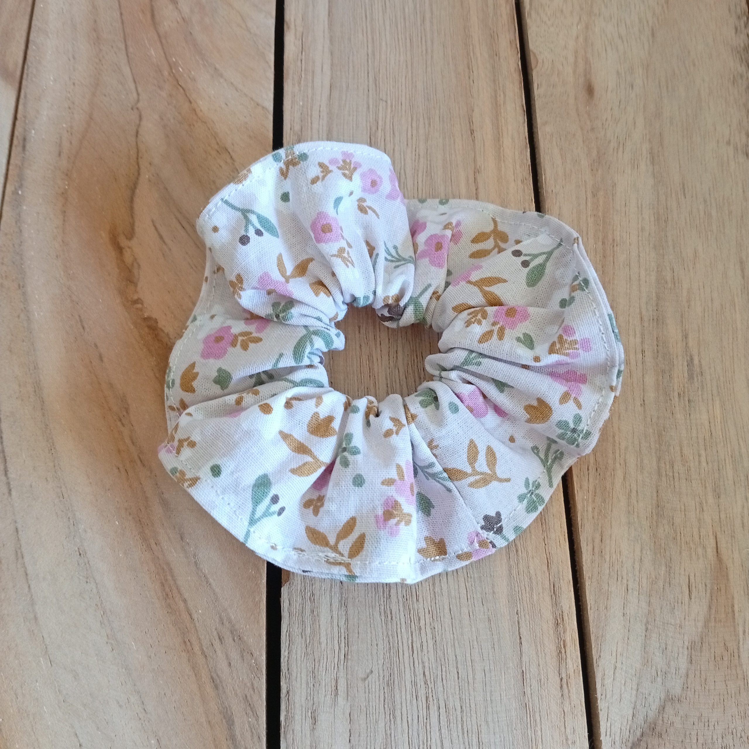 Lot de 2 chouchous enfants – Coton imprimé & double gaze – Petits prix – Fabrication artisanale à partir de chutes de tissu – Image 3