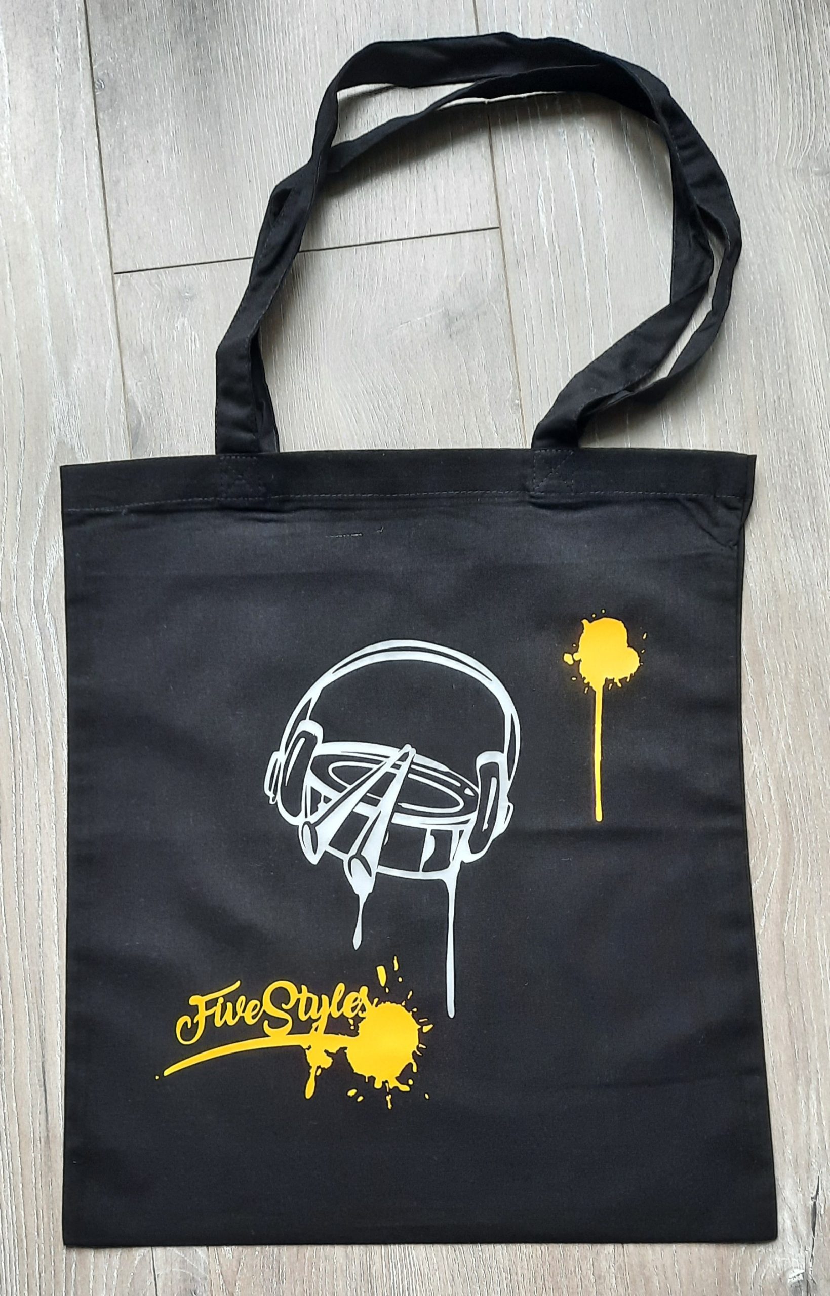 Tote bag Music, Sac personnalisé en flex, sac pliable en coton, idée cadeau – Image 5