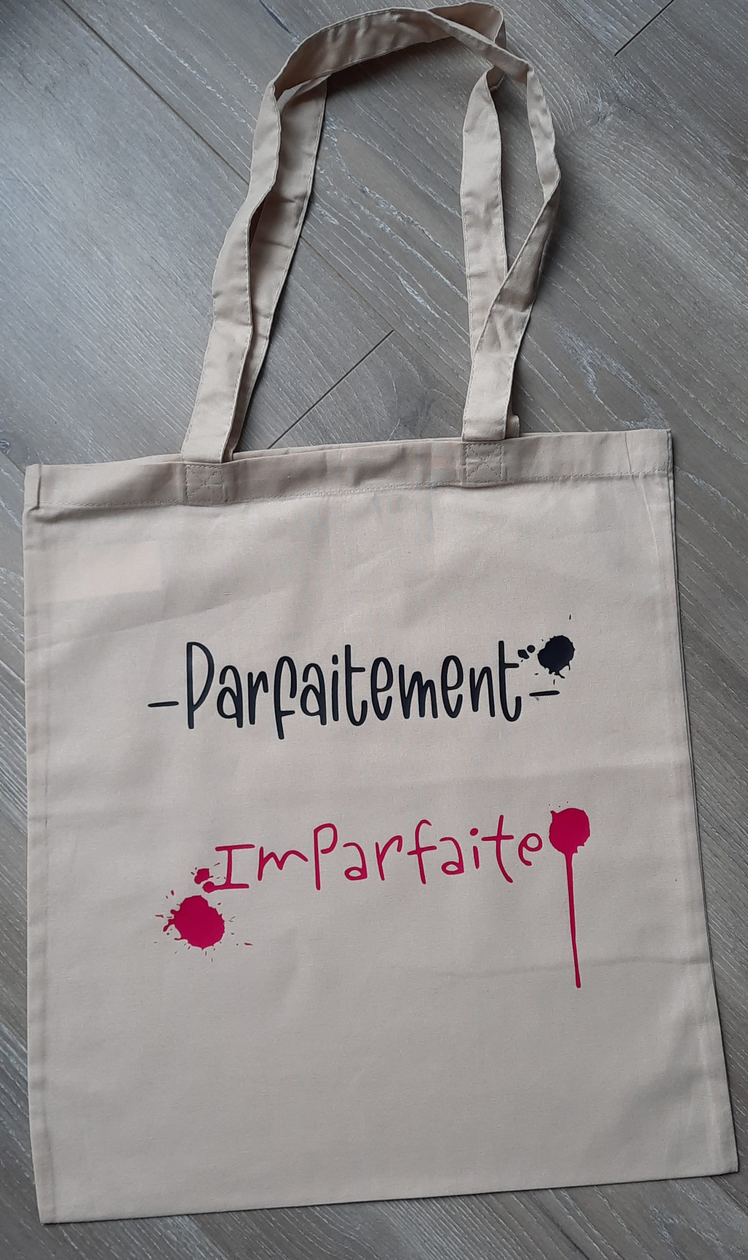 Tote bag, Sac personnalisé en flex, sac pliable en coton, idée cadeau – Image 2