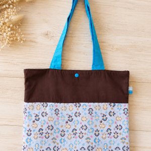 Sac maternelle |Totebag enfant | Sac école A4 doublé | Sac crèche